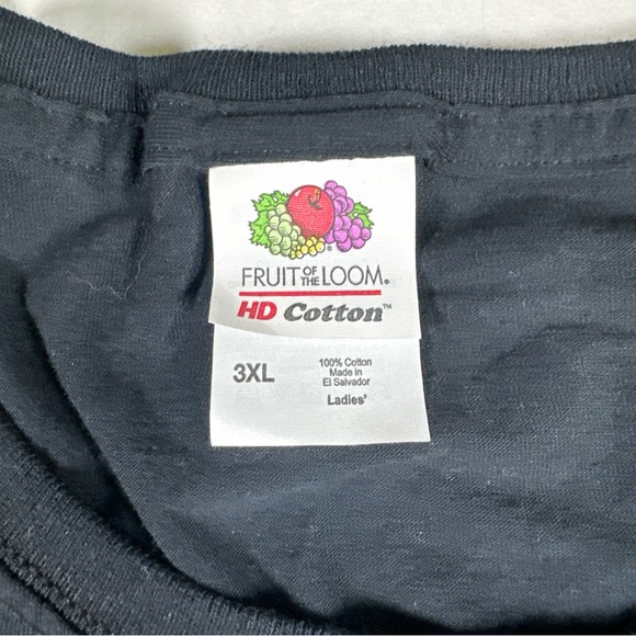 NWOT Women’s 3xl Fruit Of The Loom Hd Cotton Tshirt With A DTF Transfer. - Picture 3 of 6